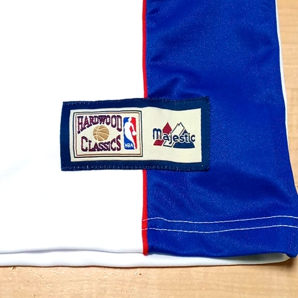 Vintage Hardwood Classics "Sixers" Basketball Warm-up Replica Jersey - Picture 4 of 8